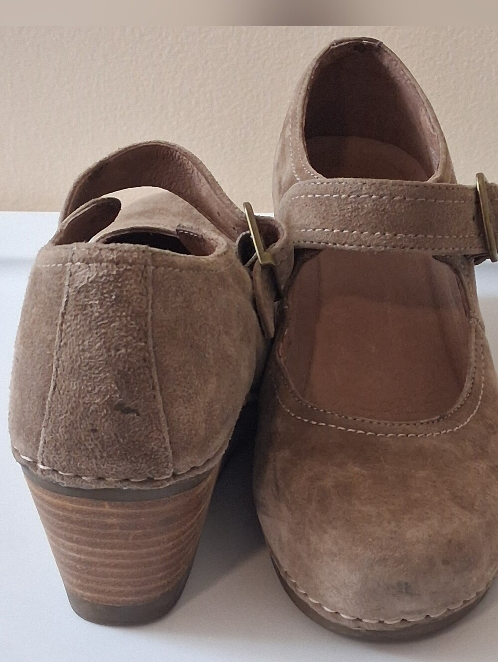Dansko Sandra Mary Jane Wedge Pump Women's Size Size 38 US Size 8